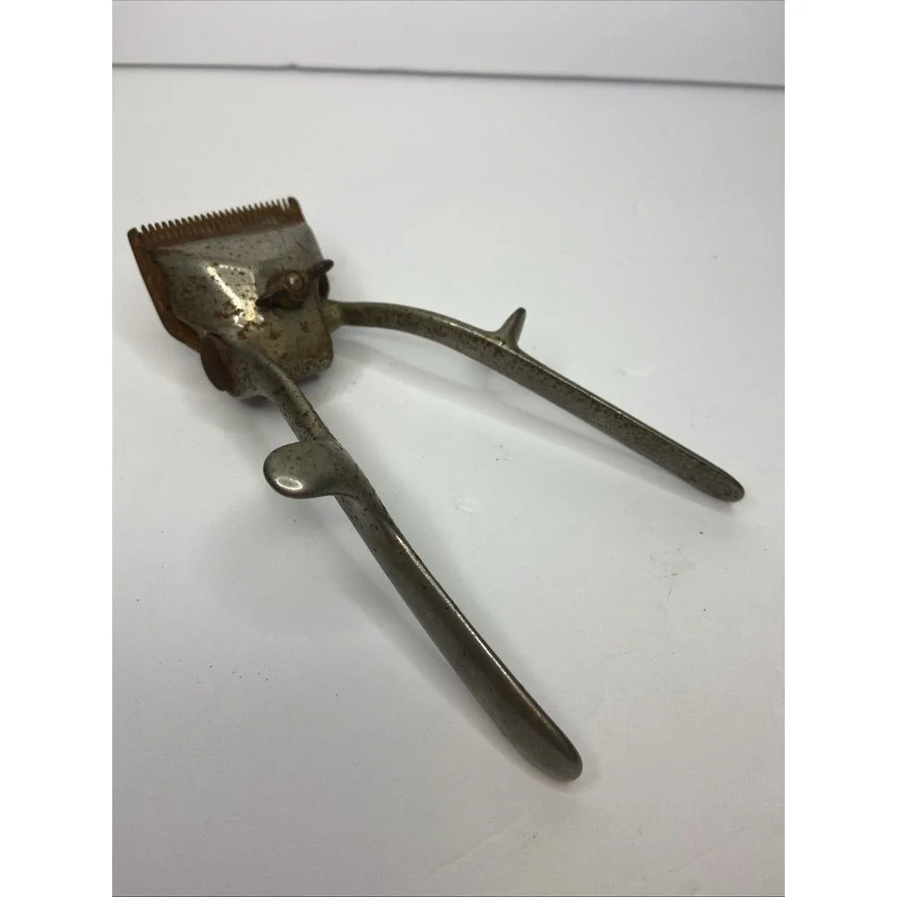 Vintage‎ Spartan Metal Manual Hair Clippers Made In USA
